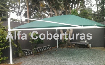 Coberturas e sombreiros para piscinas e áreas de lazer instaladas em Ribeirão Preto - SP